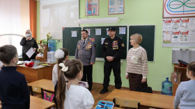 Прием в военно-патриотический клуб "Патриот".